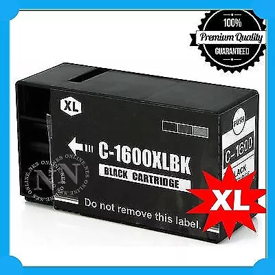 CT Compatible PGI1600XL-BK BLACK HY Ink>Canon MAXIFY MB2060/MB2360/MB2160/MB2760 • $22.98